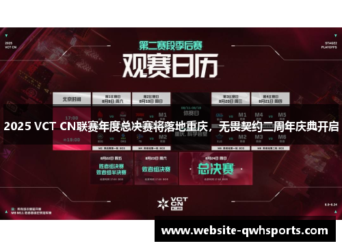 2025 VCT CN联赛年度总决赛将落地重庆,无畏契约二周年庆典开启 2025 VCT CN联赛年度总决赛将落地重庆,无畏契约二周年庆典开启